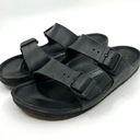 Birkenstock Arizona Eva Black Rubber Sandals Women's 7 US Photo 0