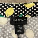 Lane Bryant  Plus Size Summer Vacationcore Lemons Chic Polka Dot Shorts Size 26 Photo 2