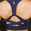 Free People Movement Lightning Synergy Navy Sports Bra Photo 2