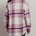 🌺 Bailey Rose Pink Plaid Flannel Shacket Size XS Photo 2