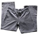 Zella  Women’s 2 Piece Athleisure Hoodie Zipper Wide Leg Light Gray Set Small Photo 9