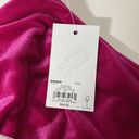 SO NWT strapless hot pink velvet v wire mini dress lined New Years Eve Valentines Photo 4