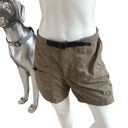 Mountain Hardwear  Hiking Belted Brown Shorts Women’s Size 10 Photo 0