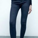 ZARA  TRF Collection Women's Indigo Blue Stretch Skinny Jeans Sz 6 Photo 0