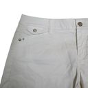 White House | Black Market  Womens 4 Cotton Blend Stud Embellished Shorts in White Photo 2