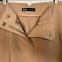 ZARA  high waisted dress pants Taupe brown color size XL Photo 4