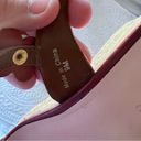 Kate Spade  Tisdale Leather Brown Luggage Flower Wedge Sandal Platform Heels Photo 5