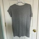 H&M Basic Gray T Shirt Dress Photo 3