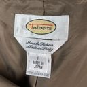 Talbots  Womens Stretch Wool Skirt Pleated Size 6 Brown Made in Japan Career Photo 10