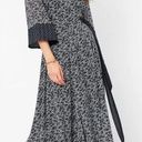 Tularosa NWT  Jolene Wrap Maxi Dress Navy Blue Size Small Long Flowy Robe Dresses Photo 0