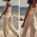 Free People Movement NEW  Morning Rise Ivory Embroidered Neon Onesie Jumpsuit XS Photo 1