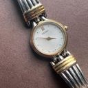 Seiko Ladies  Wristwatch Two Tone Gold Tone Bracelet Style Vintage Photo 0