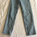 ZARA Light Washed Straight Leg Jeans Photo 2