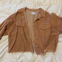 American Eagle Outfitters Burnt Orange Corduroy Jacket Photo 0