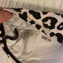 SheIn  Leopard print one shoulder bikini top M Photo 2