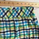 Columbia  checkered tennis skort, white shorts lining, size M, EUC Photo 3