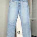 Madewell NWT  The '90s Straight Jean Mercer Wash Blue Photo 1