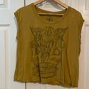 Grateful Dead Yellow Muscle Tee Size Medium Photo 0