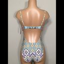 Reaction Kenneth Cole Kenneth Cole lace-up tile swimsuit. NWT Photo 4