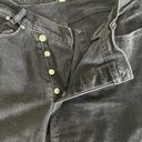 Abercrombie & Fitch  Women's Black Solid High Rise Dad Jeans Size 30/10 Photo 5