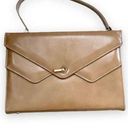 Vintage Light Brown Leather Handbag Perfect Condition Photo 0