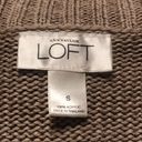 Loft  by Ann Taylor Tan Short Cardigan Sweater Photo 2