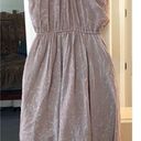 Double Zero Like new boho style taupe colored  dress. Sz S Photo 3