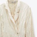 ZARA NWT   CREASED-EFFECT SATIN JACKET Medium Photo 5