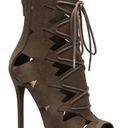 Shoedazzle Analy Cutout Heeled Sandal Photo 0