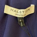 Halston Heritage HALSTON Dress size S brand new with tag color dark purple length 34” Photo 2