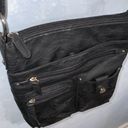 Rosetti Rossetti Black Faux Leather 10”X12” Medium Crossbody Purse~Lots Of Pockets Photo 3