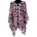 Soft Surroundings  Bohemian Sheer Poncho Coverup Blouse Photo 2