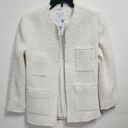 Mango  Pocket tweed jacket JUDY-LM     Ecru     Women's SIze XS    REF57089121 Photo 0