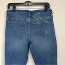 Gap  True Skinny Midrise Destroyed Raw Hem Stretch Denim Ankle Jeans Size 30 Reg Photo 7