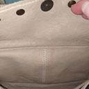 Vera Pelle   Leather Elongated Hobo Bag Rivets  Y2K Domed Rivets Photo 6