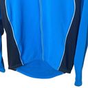 Pearl Izumi  Unisex Cycling Zip Front Top Size Medium in Blue Photo 3