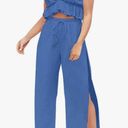 Viral Amazon Two Piece Jumpsuit Blue Size L Photo 0