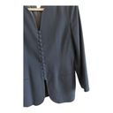 Oleg Cassini  Petite Women’s 10 Navy Long Sleeve Top and Skirt Suit Set Photo 5