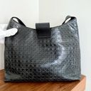 Salvatore Ferragamo black Ganci textured leather shoulder bag Photo 7