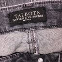 Talbots  flawless five pocket petites size 6P slim ankle grey jeans Photo 2