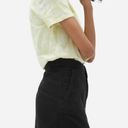 Everlane  Black Denim Women 00 Short Basic Everyday The Stamp Canvas Mini Skort Photo 4