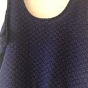 Tommy Hilfiger Tommy Girl Navy Indigo Peplum Tank Pattern Medium Photo 3