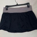 American Eagle  Outfitters Athletic Skort Black White Size Medium New Photo 0