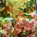 Tracy Reese  Plenty Anthropologie silk flowy dress xl extra large floral sheer Photo 5