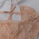 Xhilaration Peach Lace Bralette Photo 2