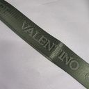 Valentino Orlandi Forest Green V Logo Double Zip Camera Bag Wide Strap Photo 8