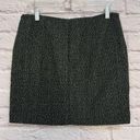 Outback Red  Green Wool Blend Tweed Mini Skirt Size 6 Photo 1