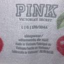 PINK - Victoria's Secret PINK by Victoria’s Secret White with Cherries Print Pajama Top Size Large Photo 3