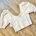 Hill House  The Aiko Nap Top in White Size XXL NWT Photo 3