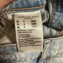 American Eagle  Low Rise Skater Jean Cropped Denim Jeans Light Wash Size 8 Short Photo 3